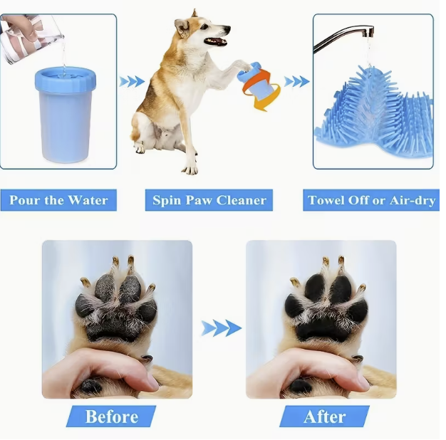 Footbrush 2 Use Ways